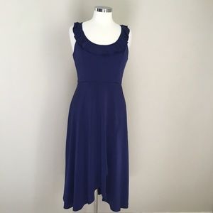 Leith Ruffled Racerback Dress - Size Medium
